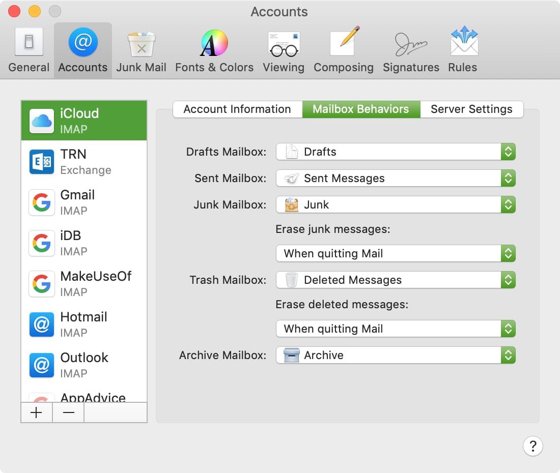 Mac mail archive keyboard shortcut